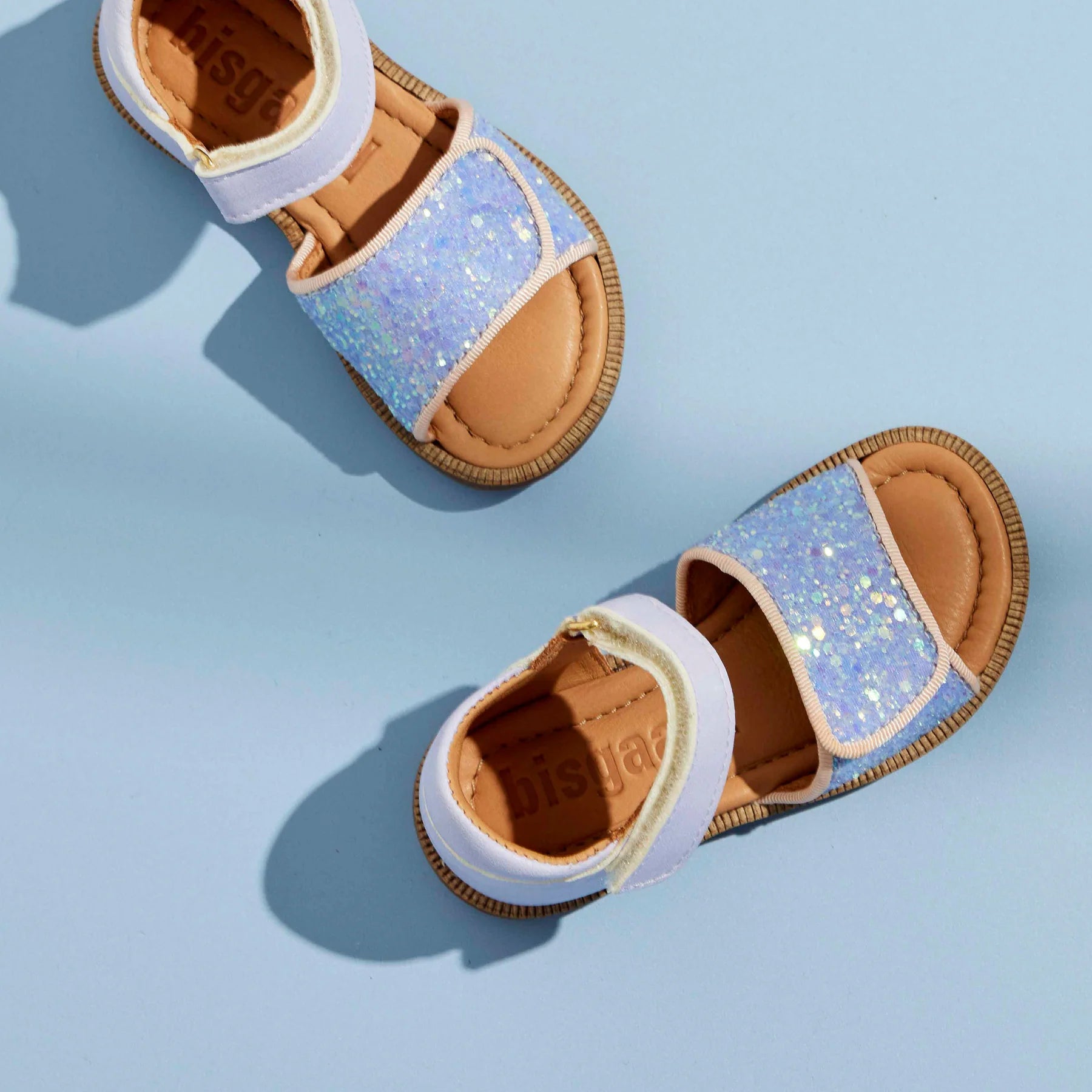 Bisgaard Sandal Aida Lavender Glitter