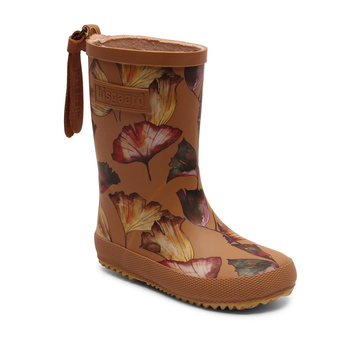 Bisgaard rainboots 92007 Camel flowers
