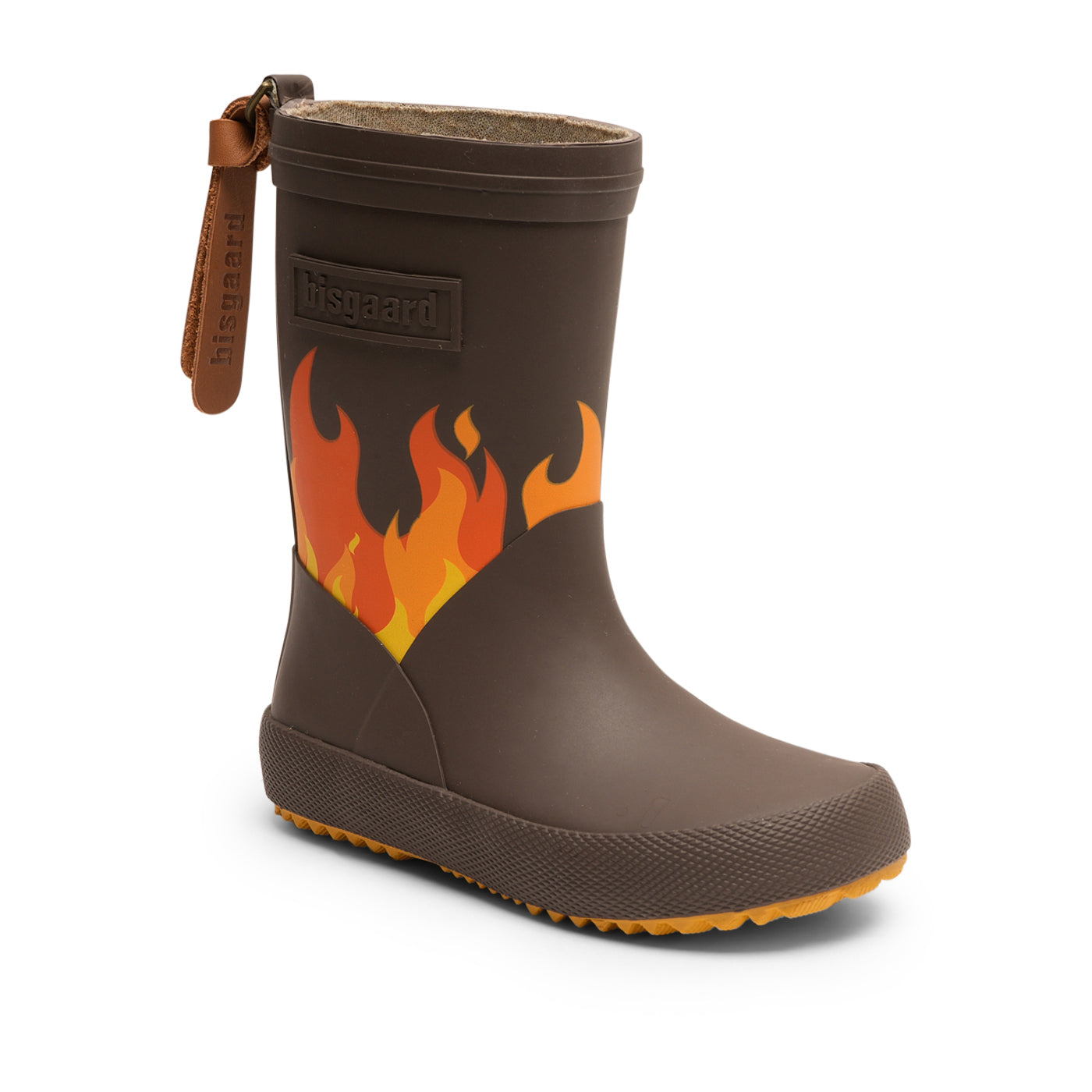 Bisgaard rainboots 92016 Brown flames