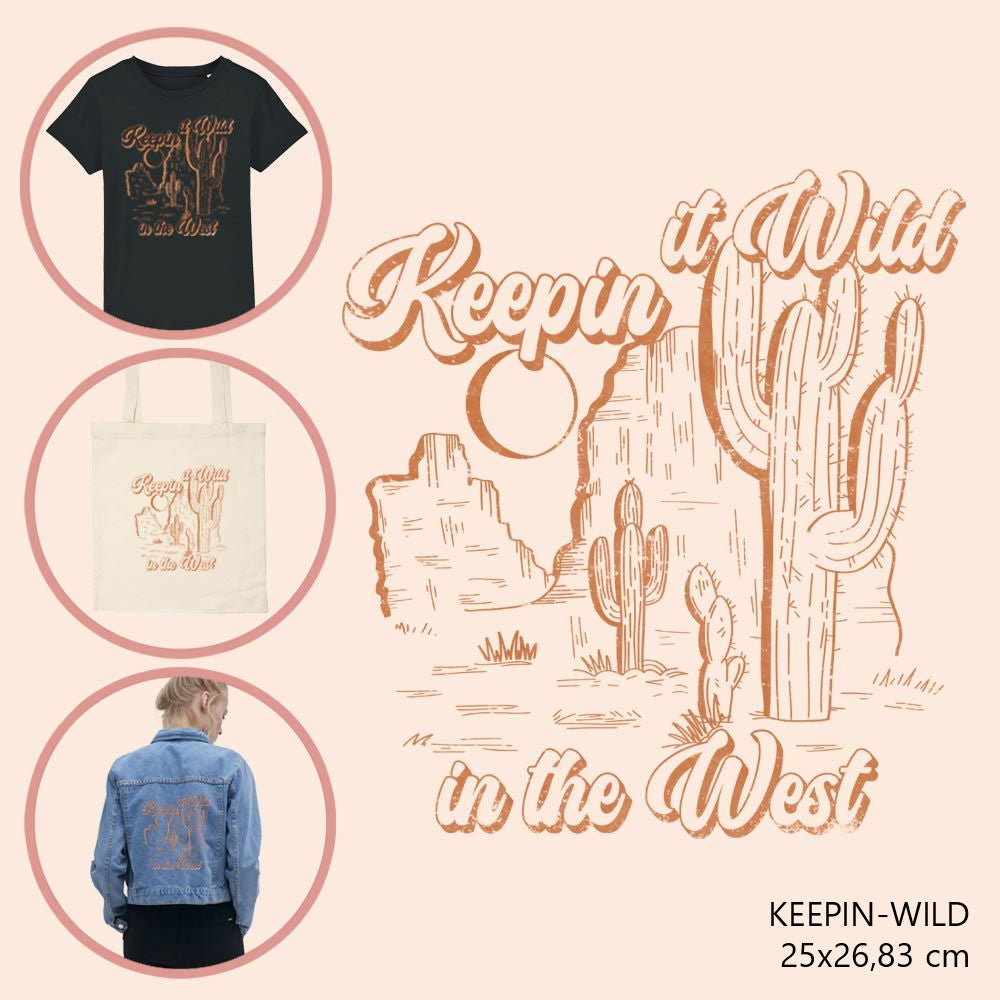 DIY kleding transfers L - wholesale