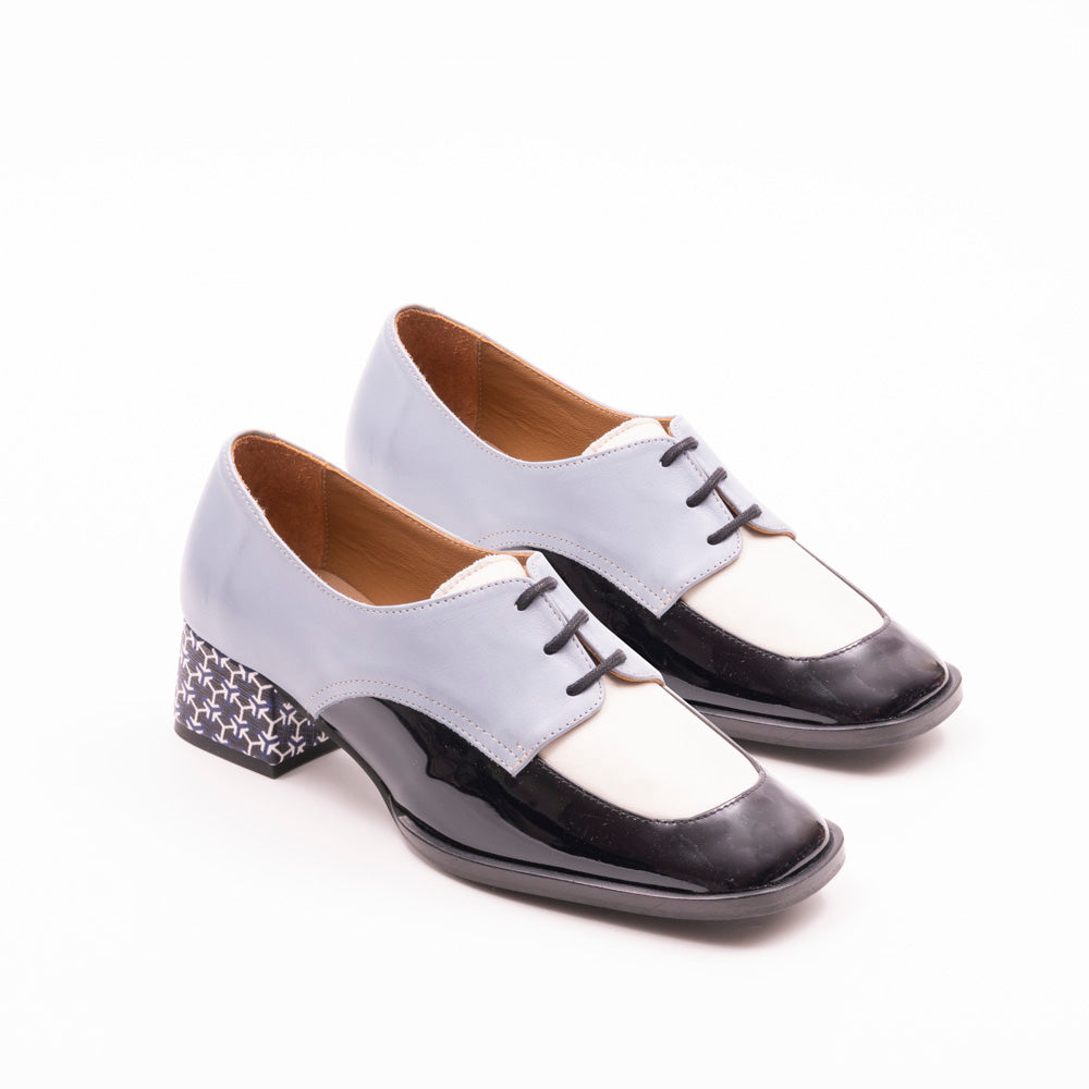 Nemonic 2393 retro shoes light blue