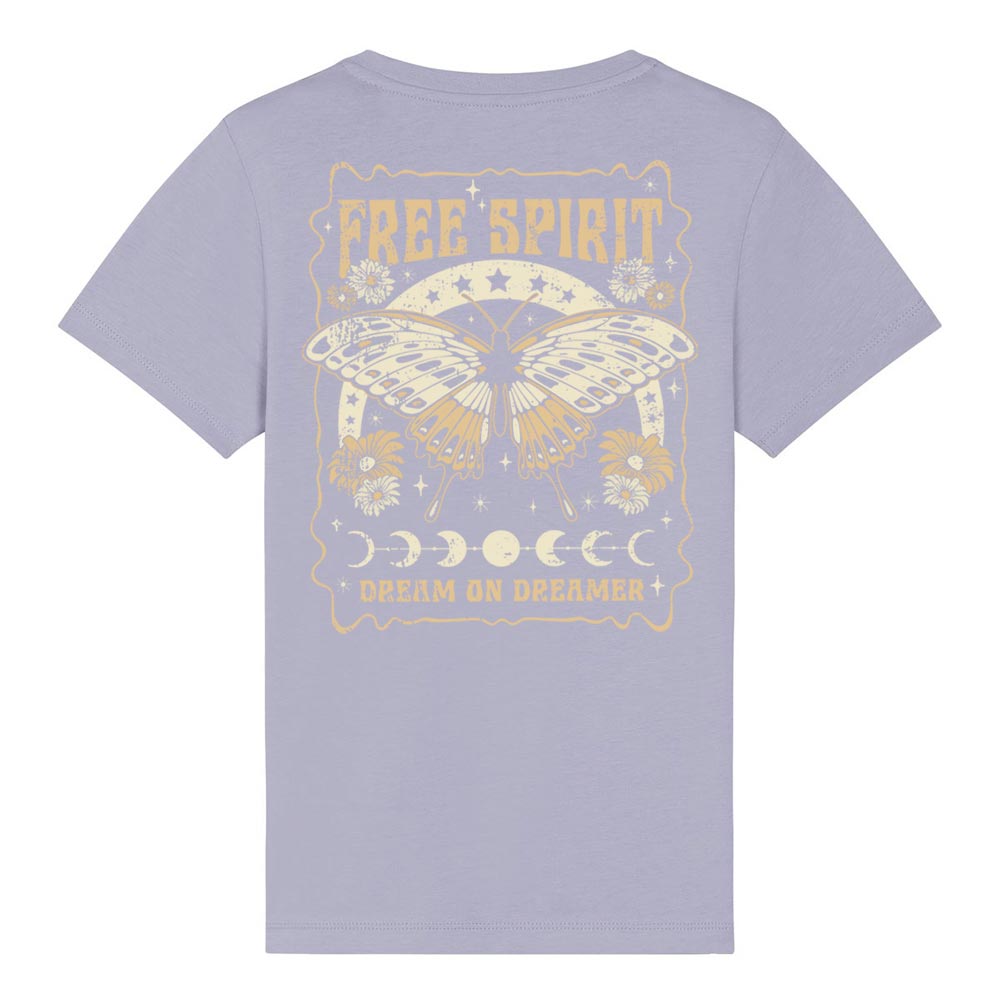 Kids lavender western tees back Free Spirit