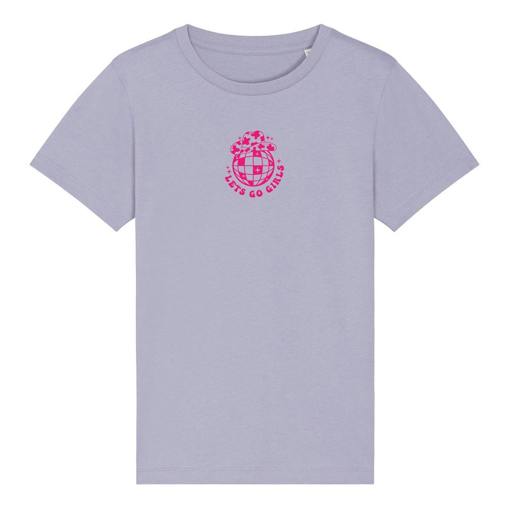 Kids lavender western tees Let's Go Girls