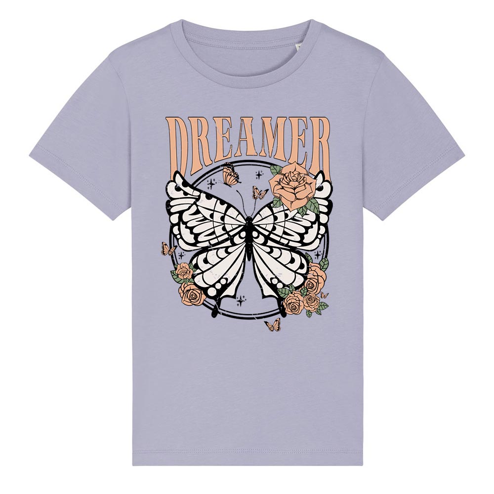 Kids lavender western tees front Dreamer