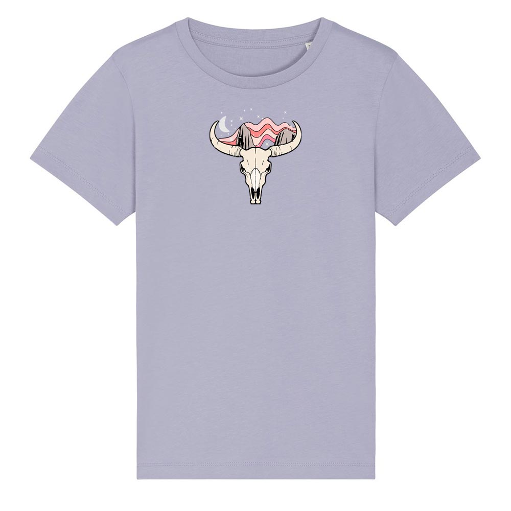 Kids lavender western tees Wild West