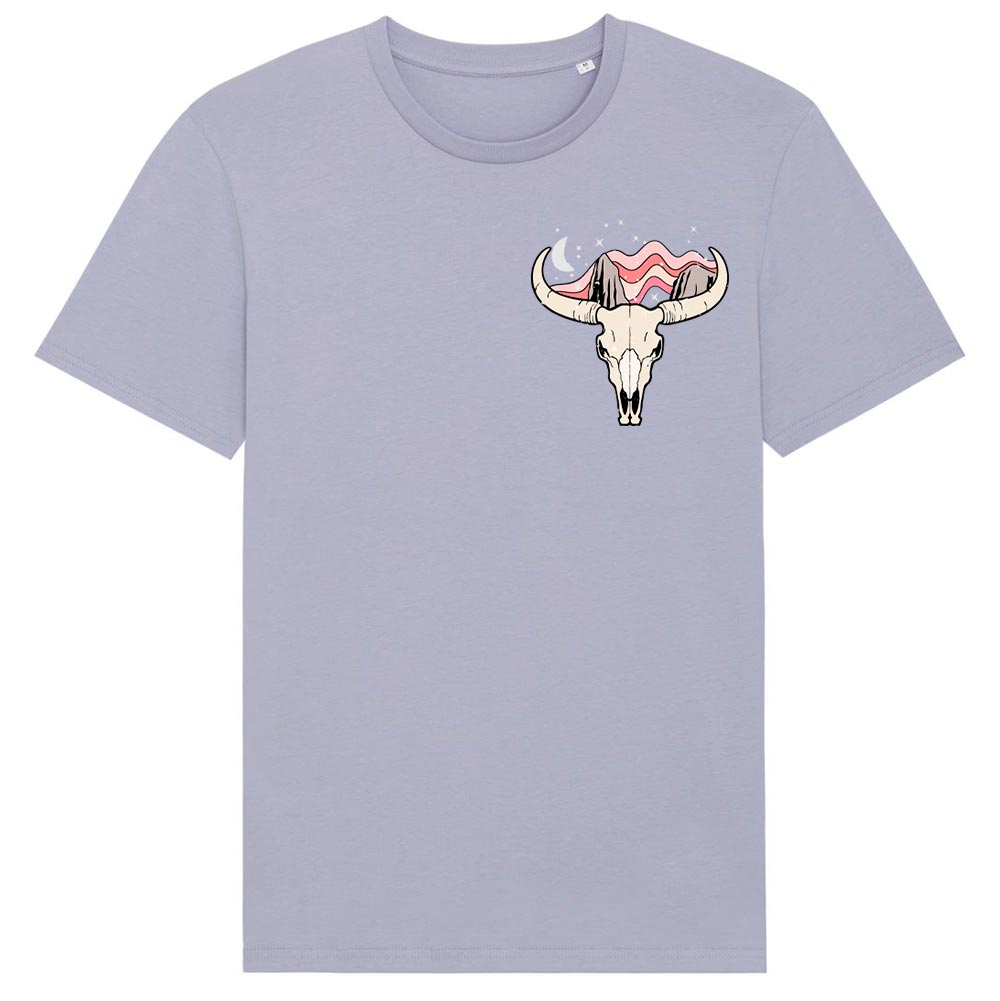 Ladies lavender western tees Wild West