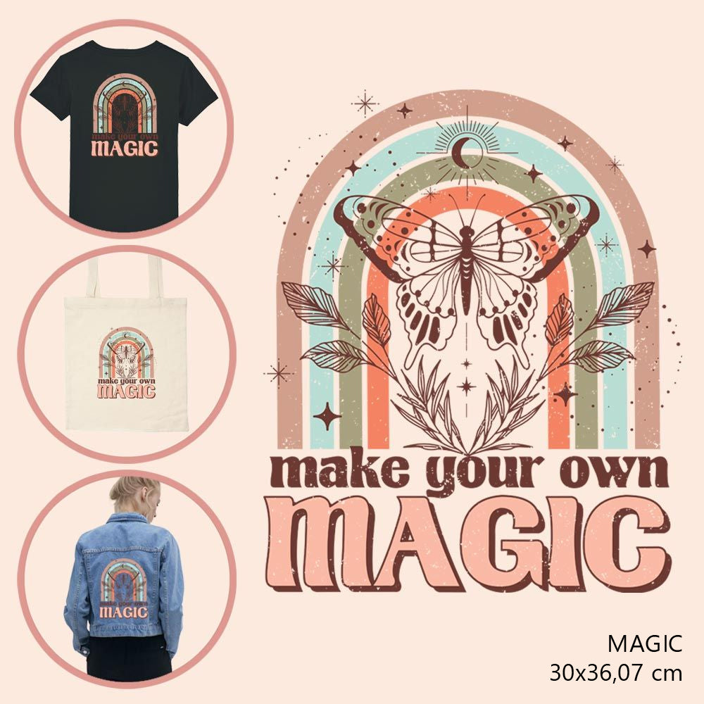 DIY kleding transfers L - wholesale