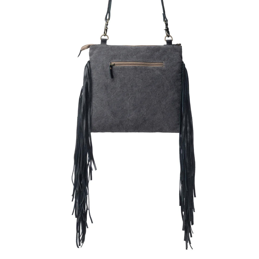 Myra Bag Tumbleweed Trail Fringed Hand-Tooled Bag