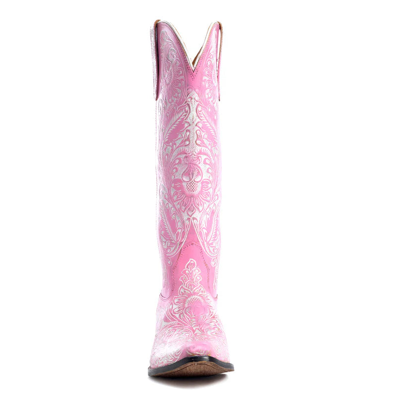 Botas de mujer hechas a mano Valentina Trail de Myra Bag en color rosa
