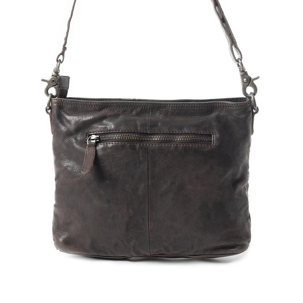 Range Rider Pocket Shoulder Bag In Black