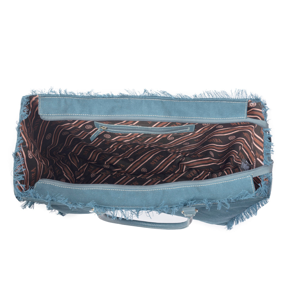 Saint Tropez Weekender Bag In Blue