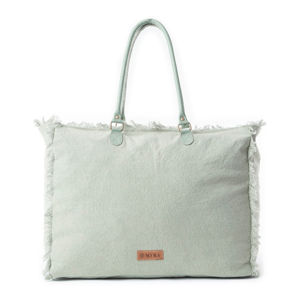 Saint Tropez Weekender Bag In Light Green