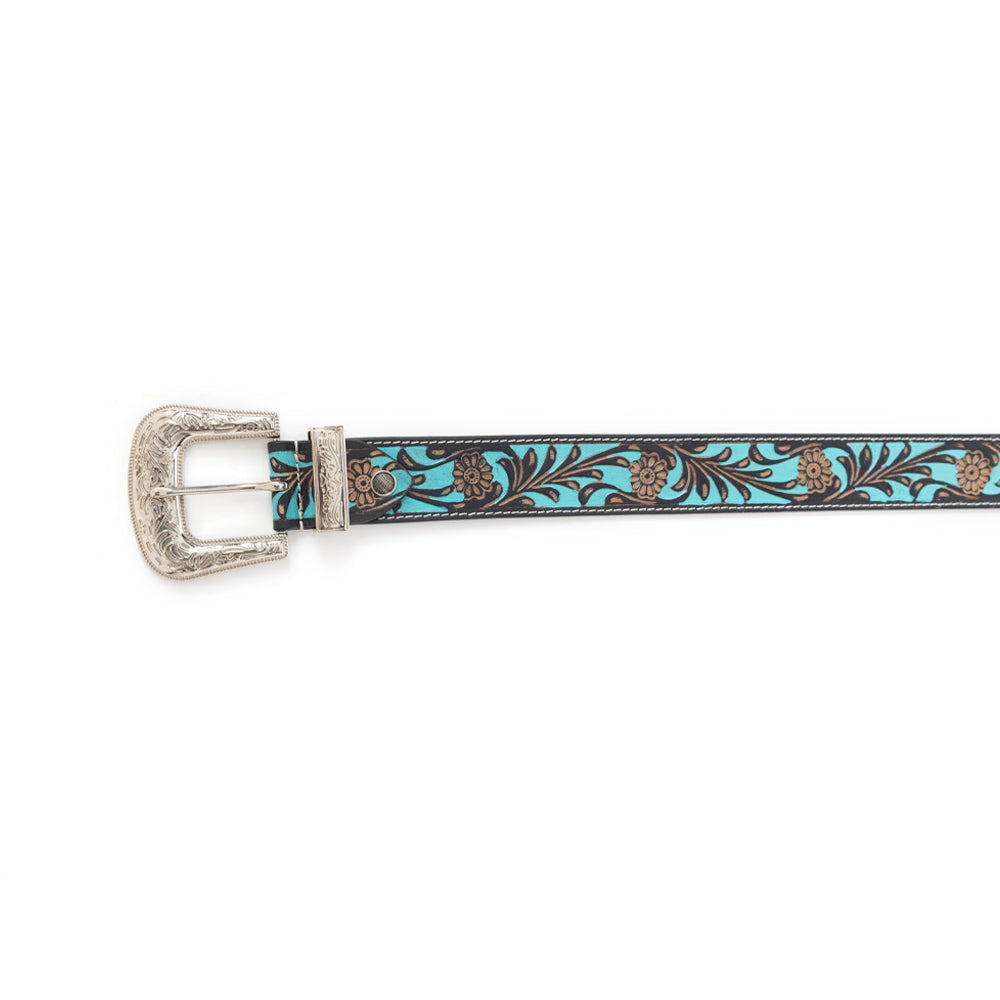 Swinging Door Kids Belt In Blue
