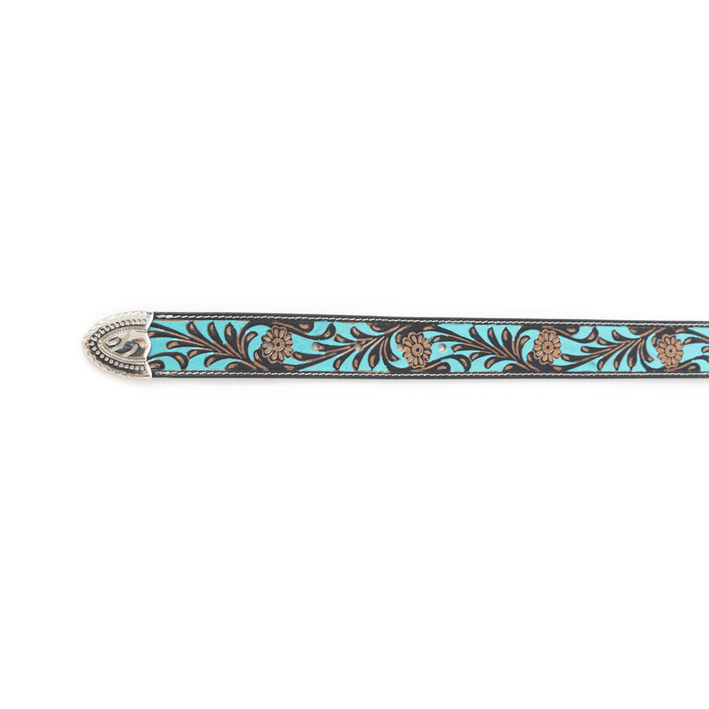 Swinging Door Kids Belt In Blue