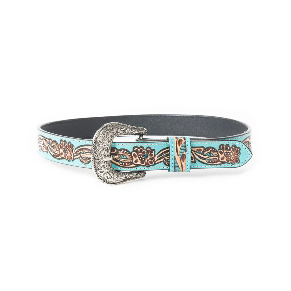 Jenson Hill Kid's Belt In Turquoise