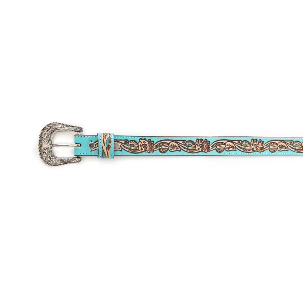 Jenson Hill Kid's Belt In Turquoise