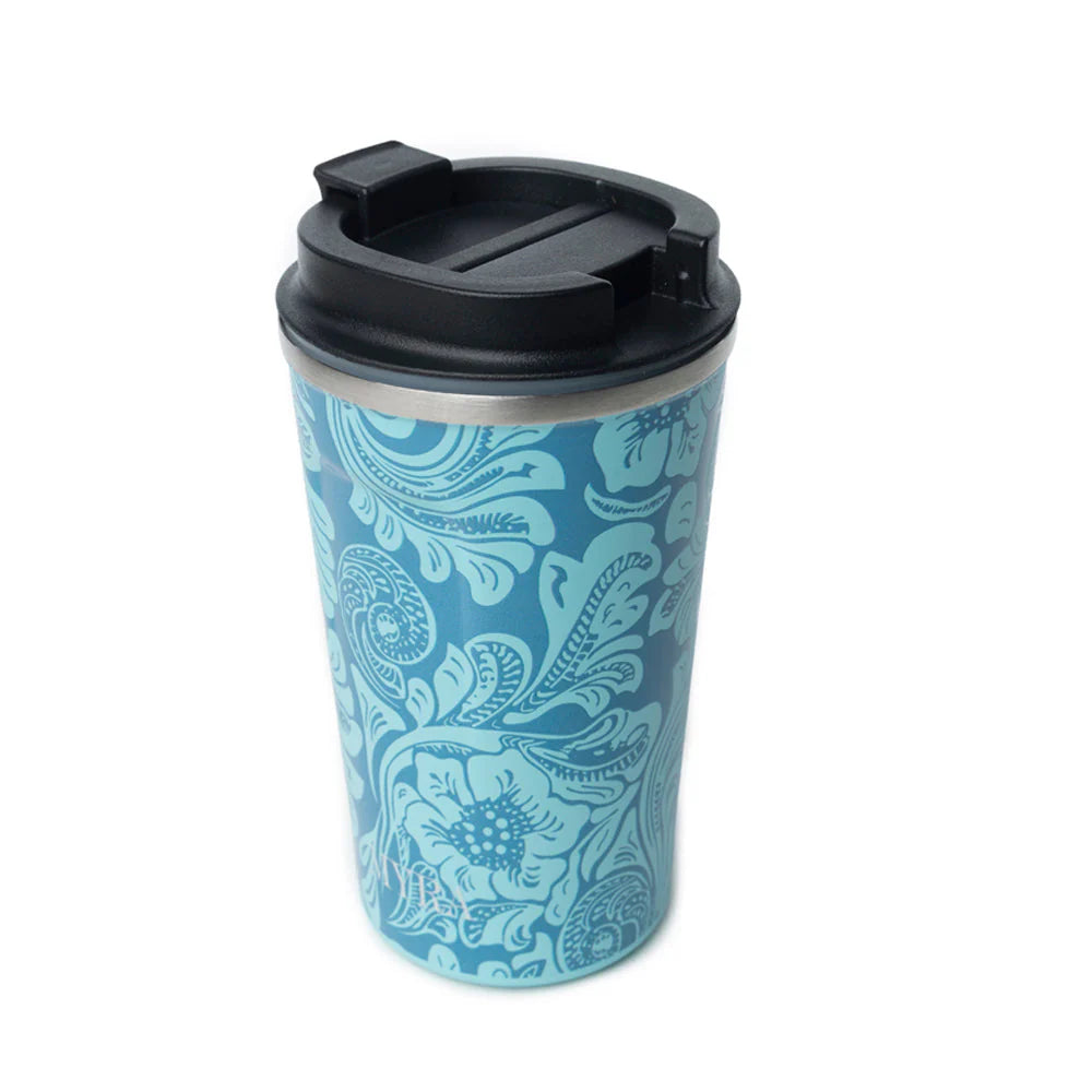 Myra Bag Western Trail Brew Stainless Steel Mug Turquoise