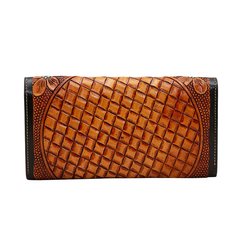 Myra Bag Crimson Buds Wallet
