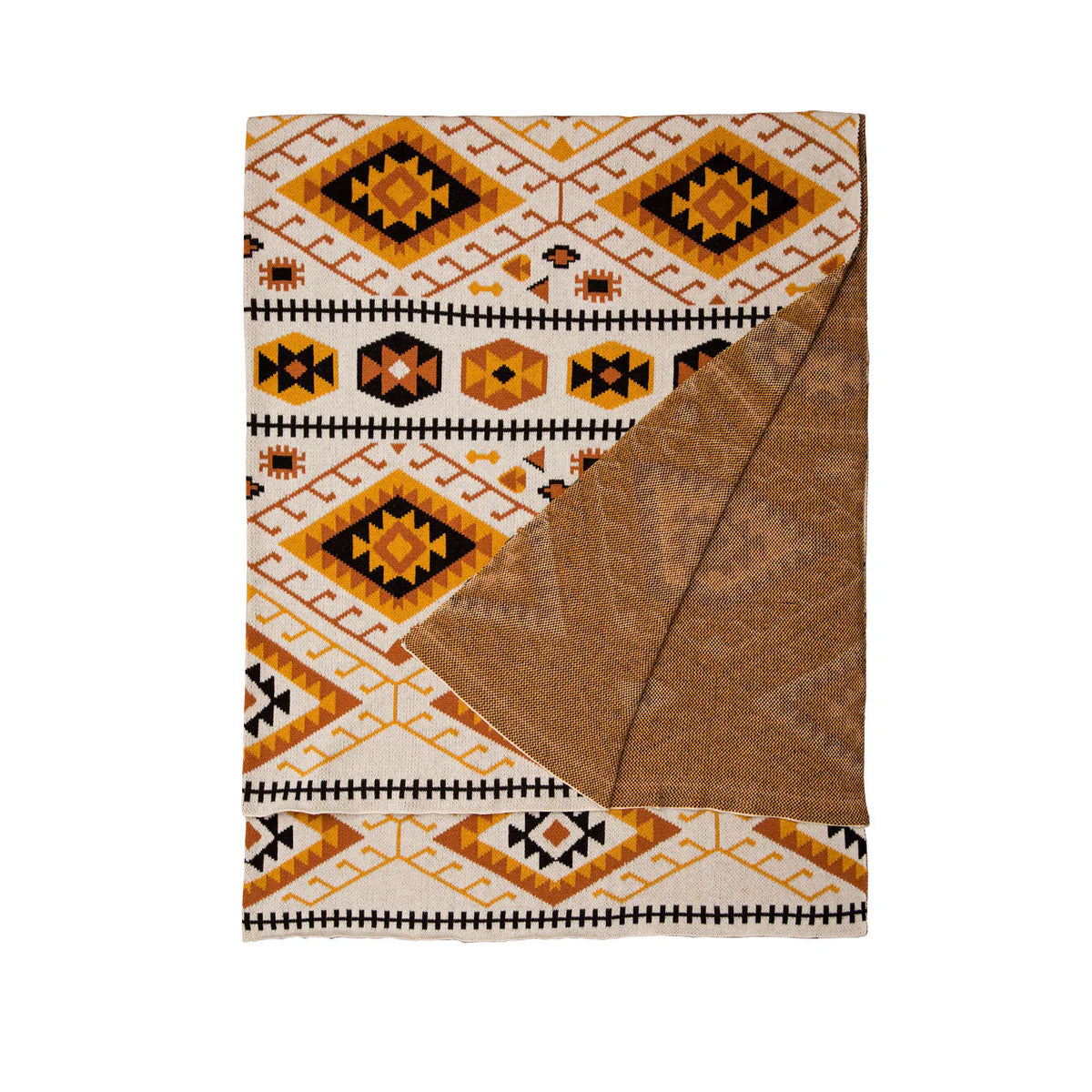 Myra Bag Sandstorm Aztec Print Throw