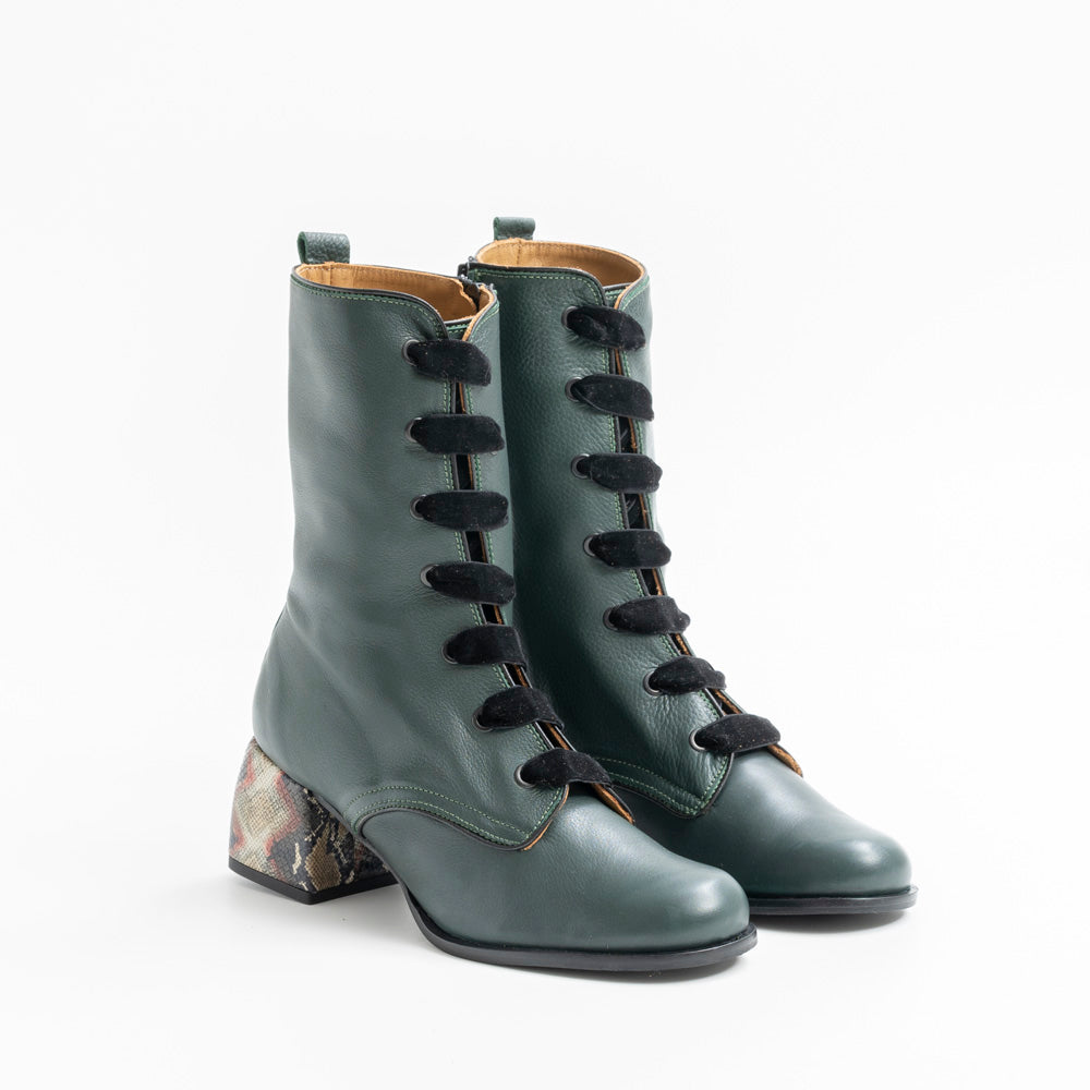 Nemonic 2337 retro boots green