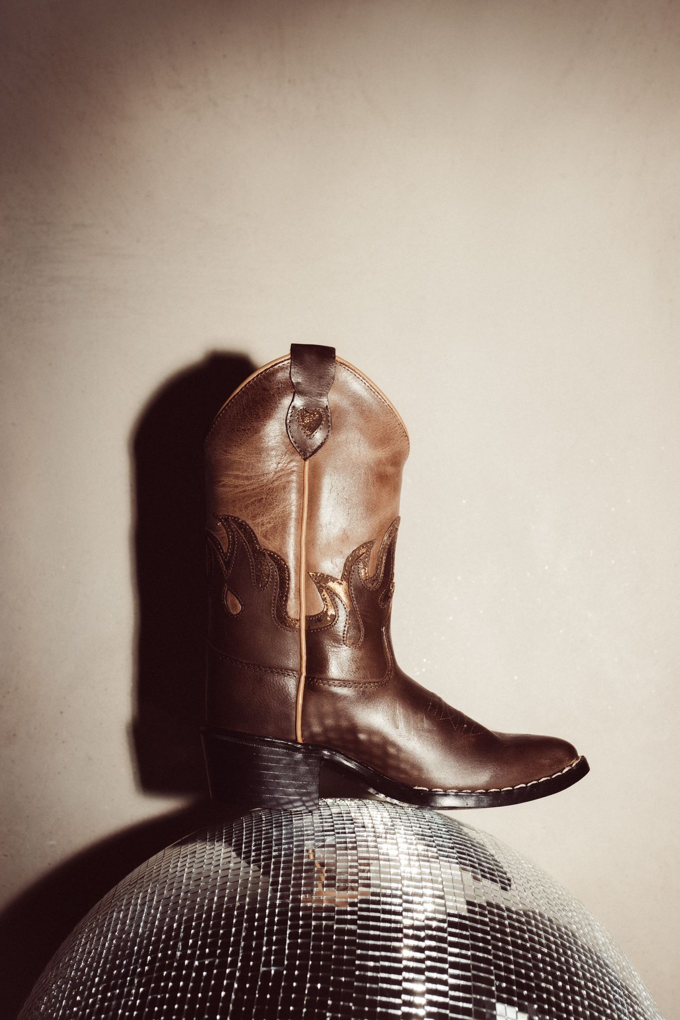 Moonrise Jazz cowboy boots brown