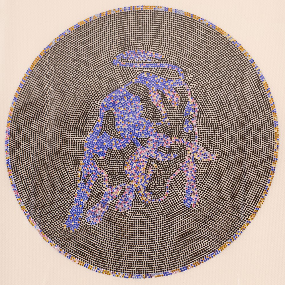 DIY Glitter transfer Bull