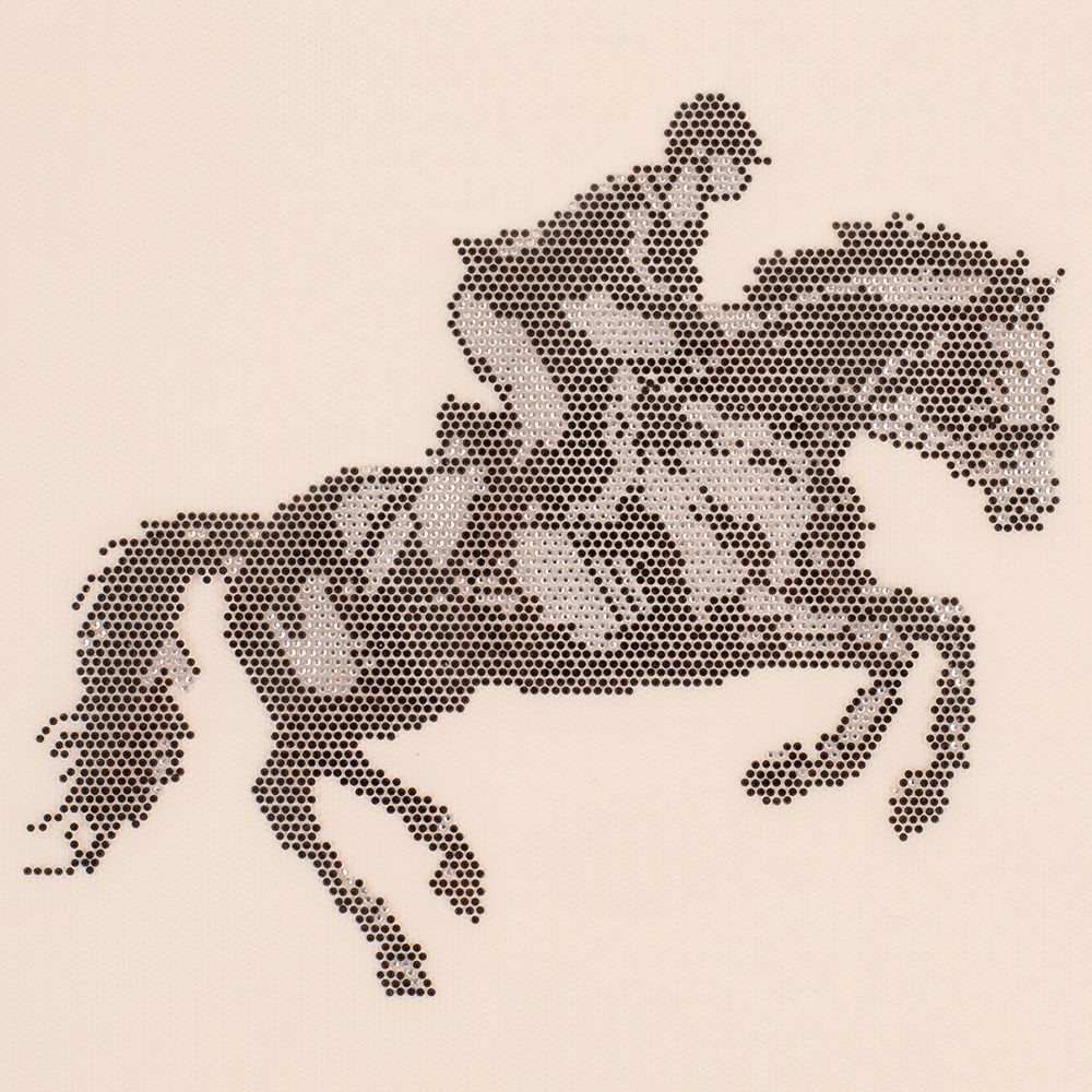 DIY Glitter transfer Equestrian