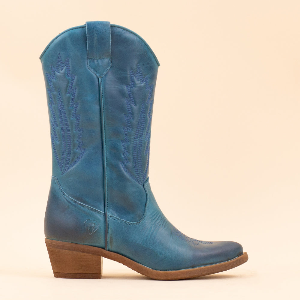 La Pintura boots Varsy blauw