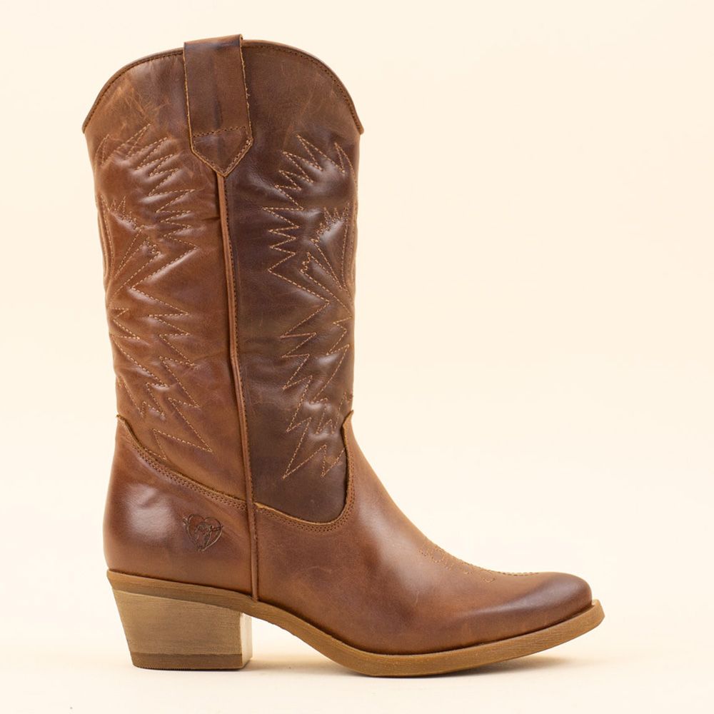 La Pintura cowboyboots Varsy Brown