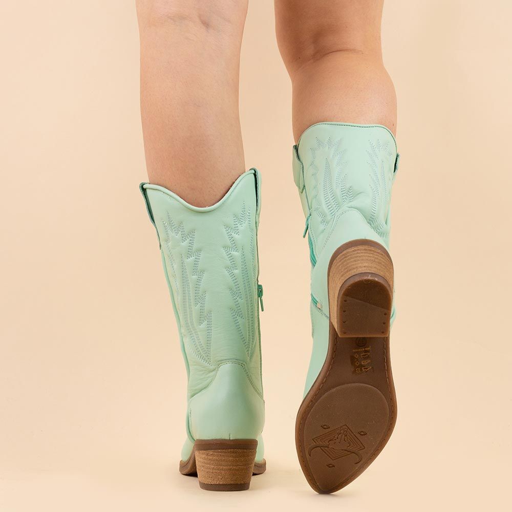 Botas La Pintura Varsy menta