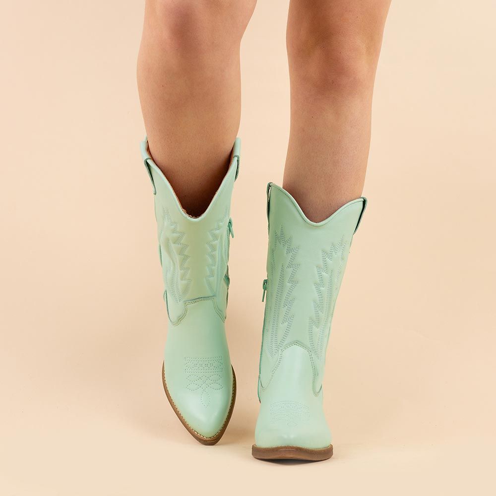 Botas La Pintura Varsy menta