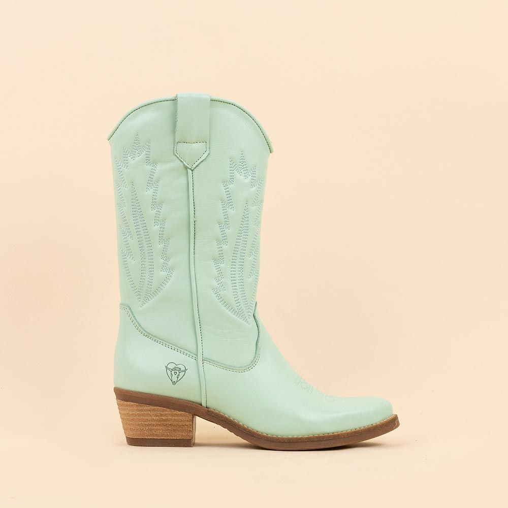 Botas La Pintura Varsy menta