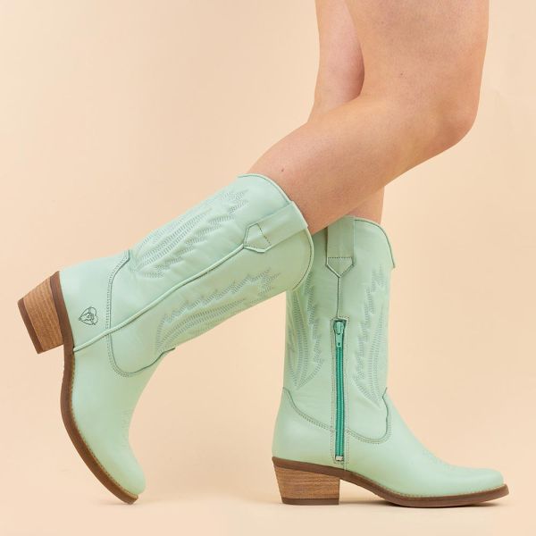 Botas La Pintura Varsy menta
