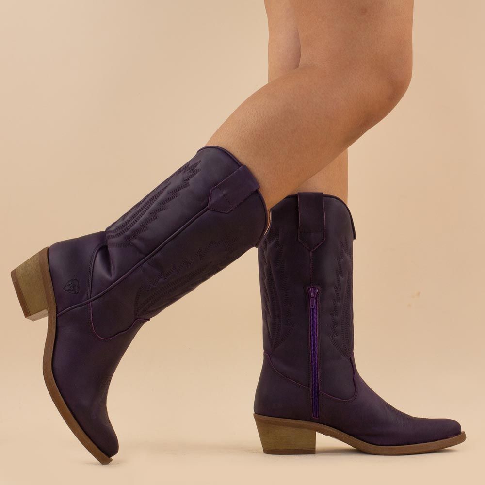 La Pintura boots Varsy paars