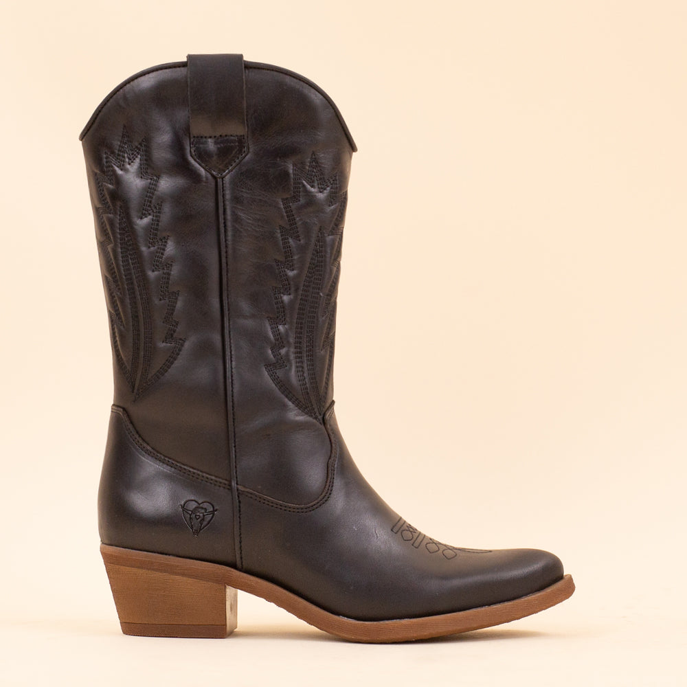 La Pintura boots Varsy zwart