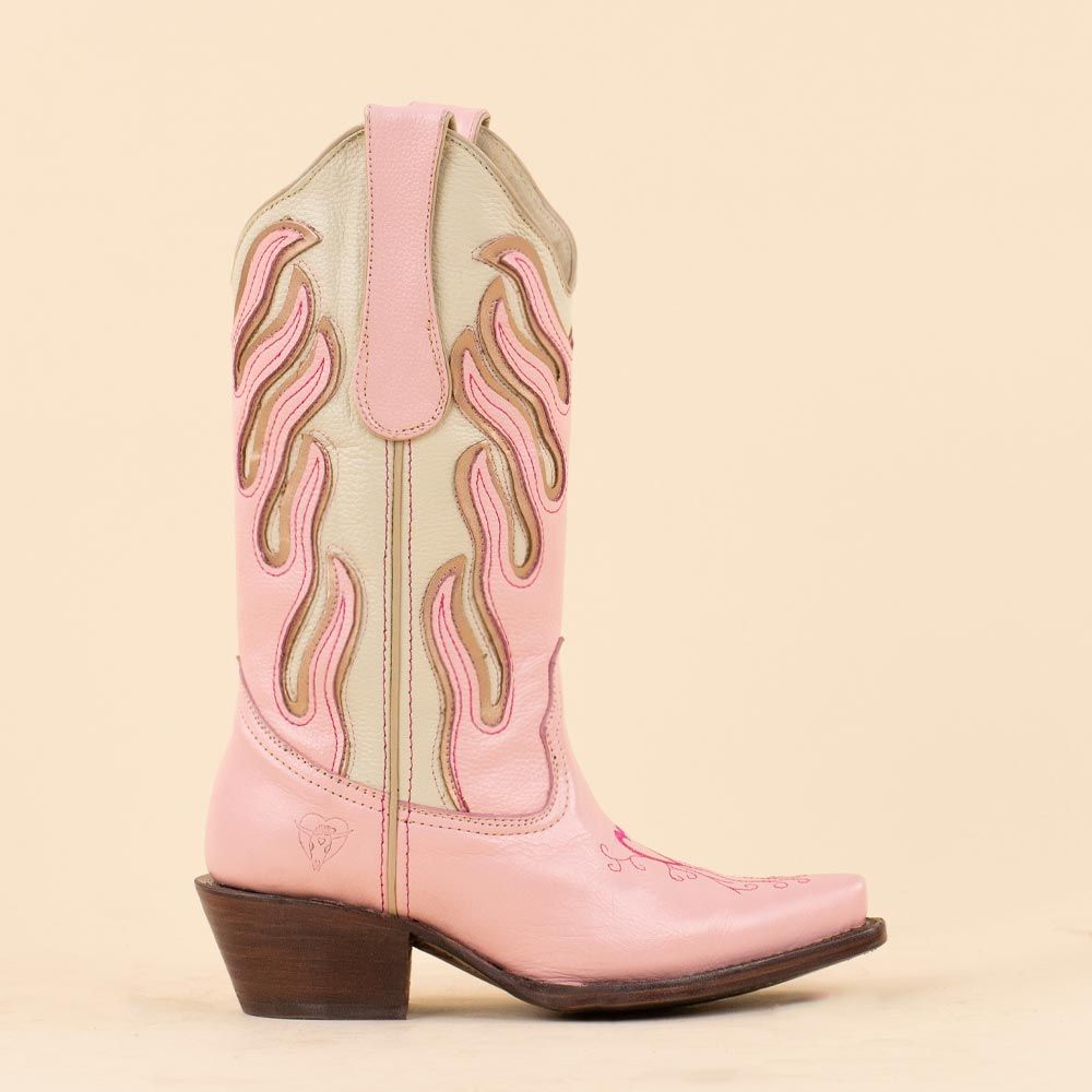 La Pintura Flames Roze