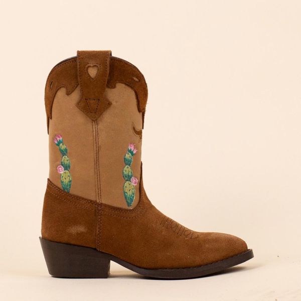 Moonrise Bree kids cowboylaarsjes cactus