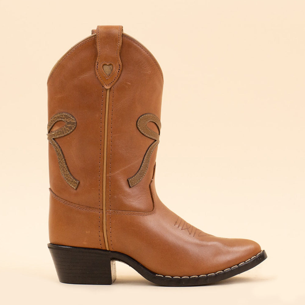 Botas vaqueras Moonrise Sandy marrón claro