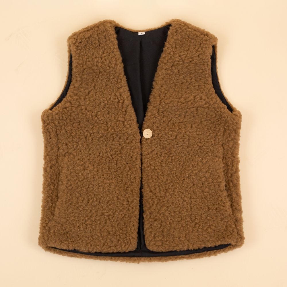 Moonrise dames bodywarmer Liva bruin