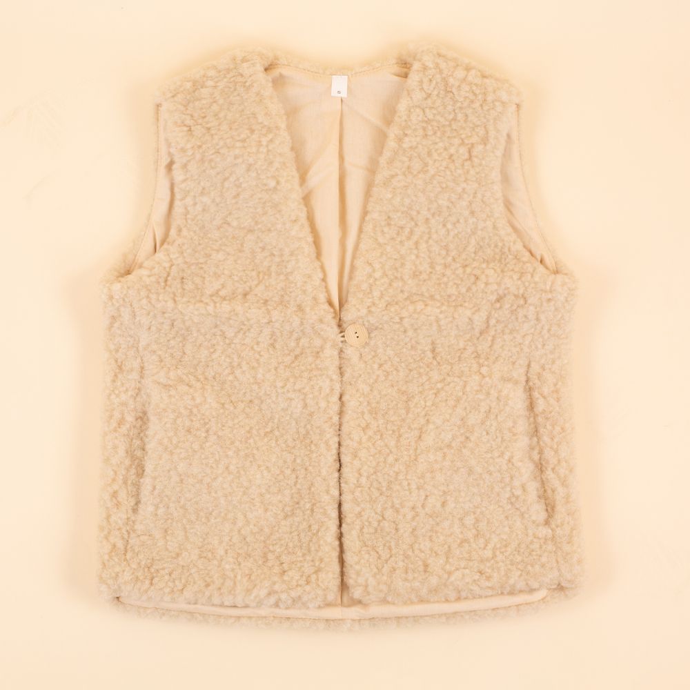 Moonrise dames bodywarmer Liva lichtbruin