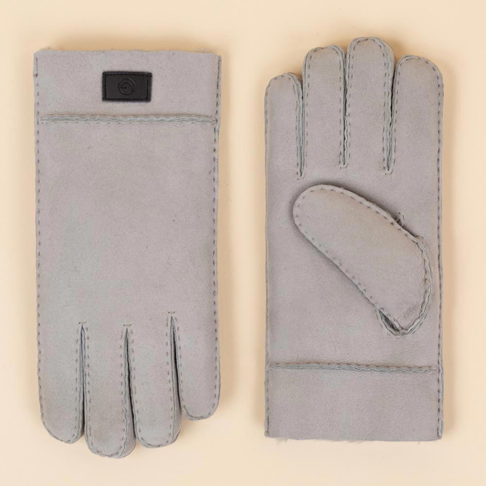 Moonrise heren gevoerde handschoenen Ripon grijs