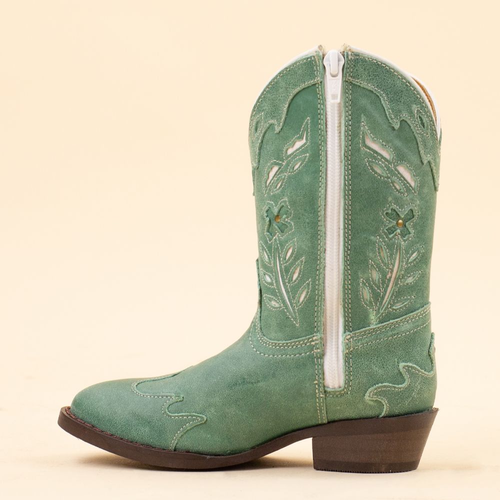 Moonrise Jacira kids cowboylaarsjes turquoise