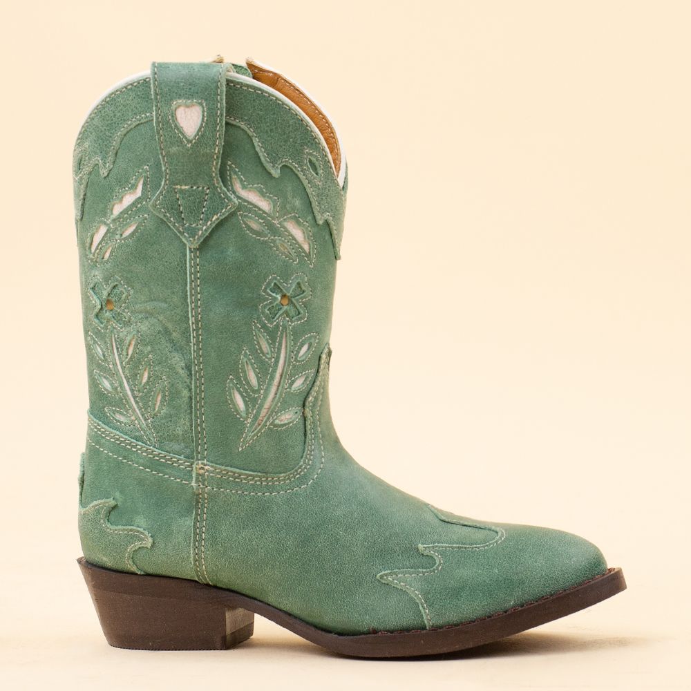 Moonrise Jacira kids cowboylaarsjes turquoise