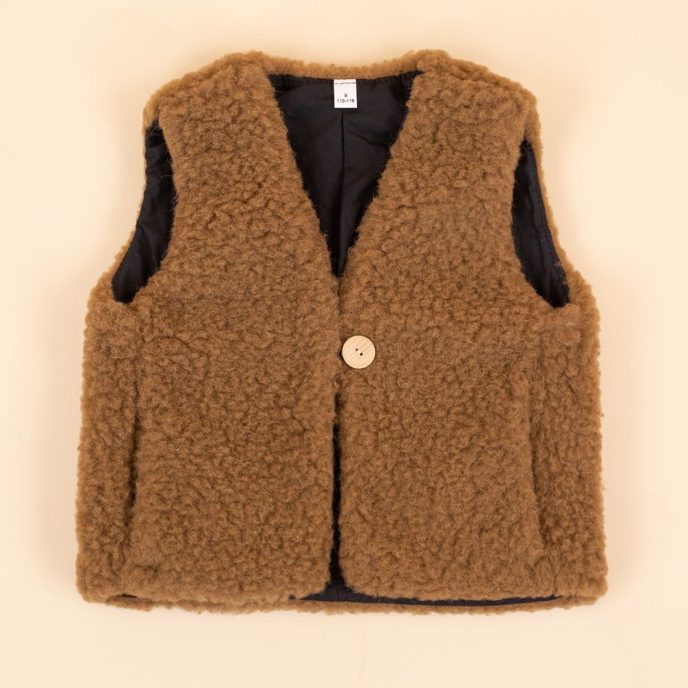 Moonrise kids bodywarmer Liva bruin