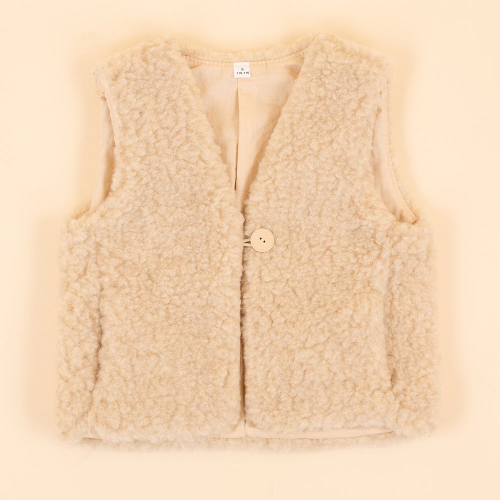 Moonrise kids bodywarmer Liva lichtbruin