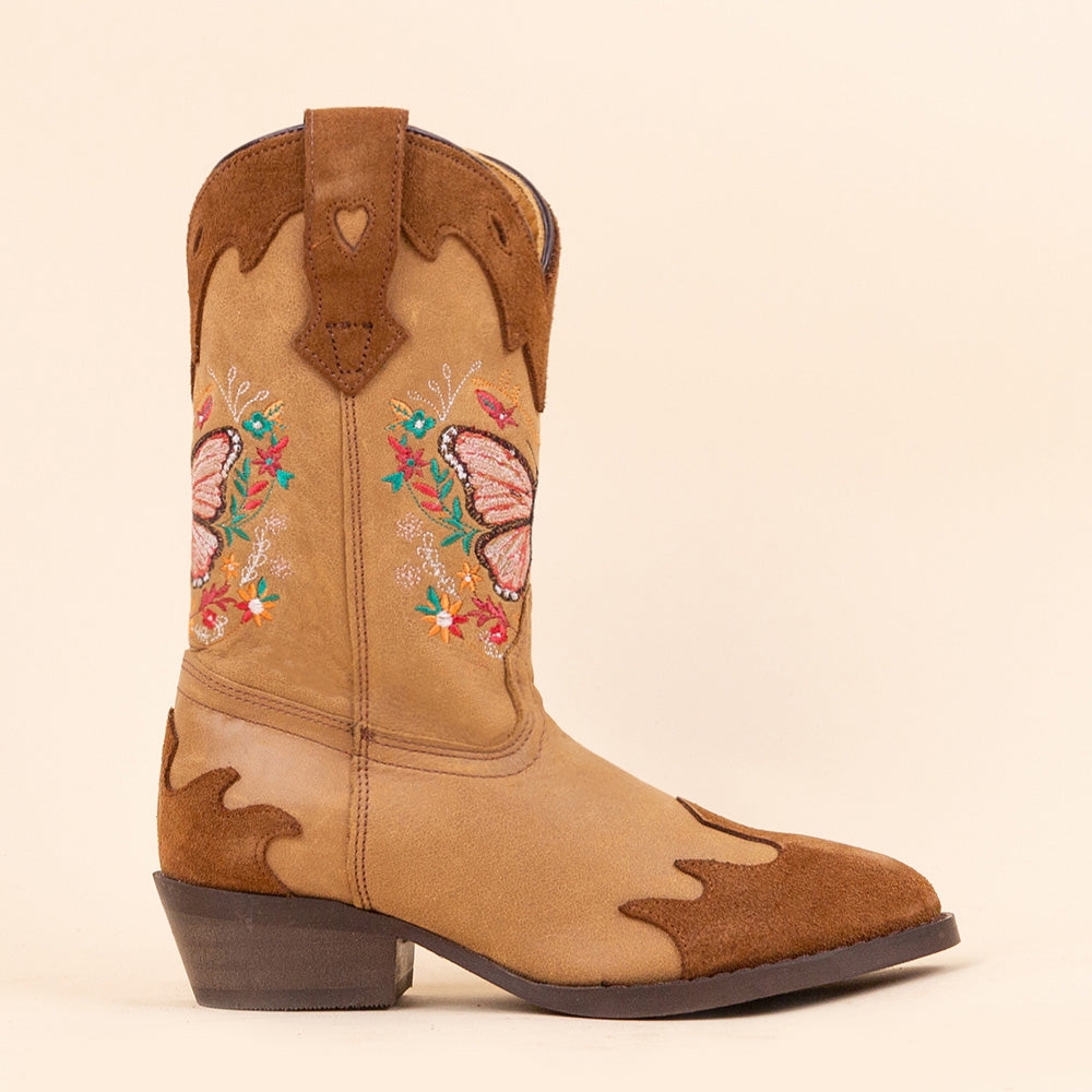 Moonrise Ophelia kids cowboylaarsjes vlinder