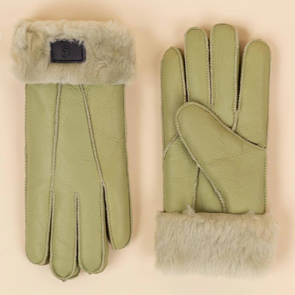 Moonrise gevoerde handschoenen Plymouth sage groen