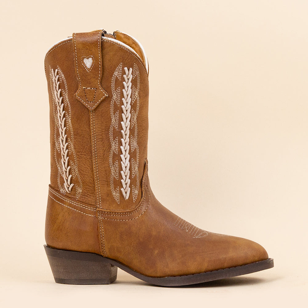 Moonrise Yue kids cowboylaarsjes braided