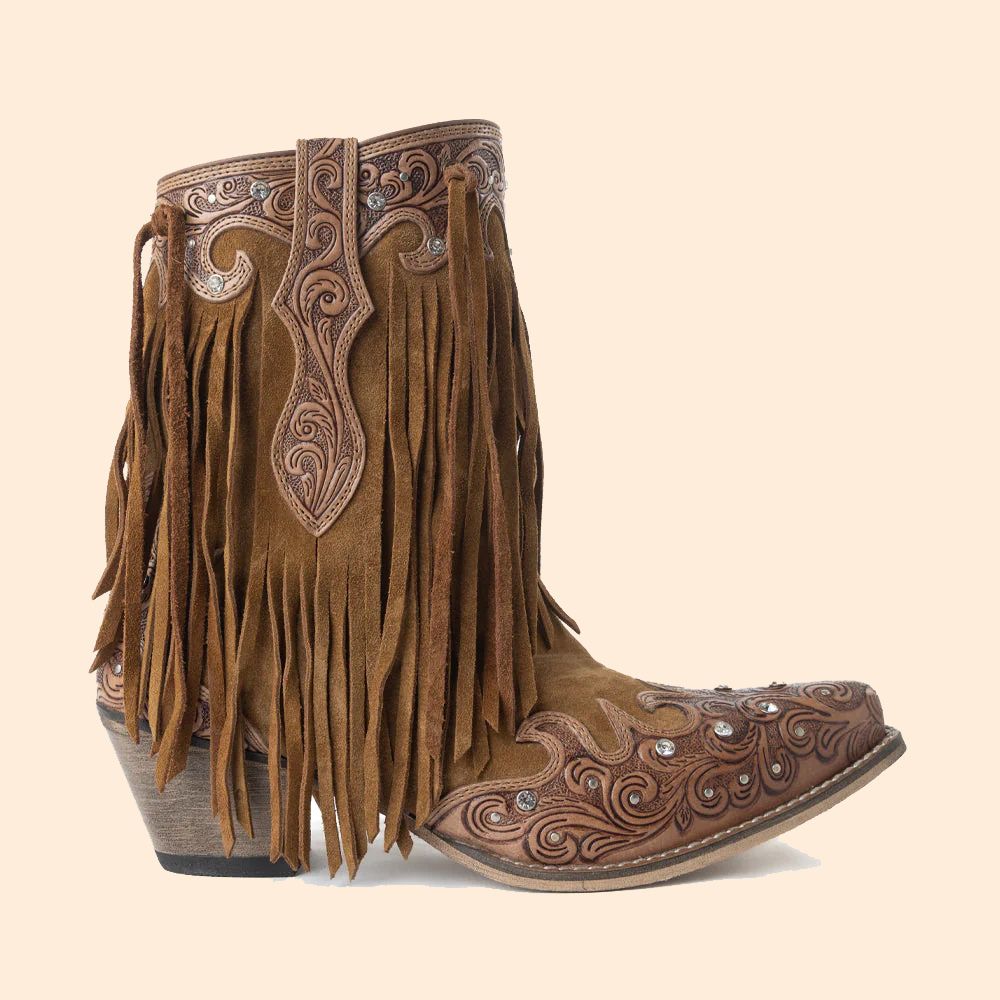 Myra Bag Boots Goldrush Gleam Dusty Oak