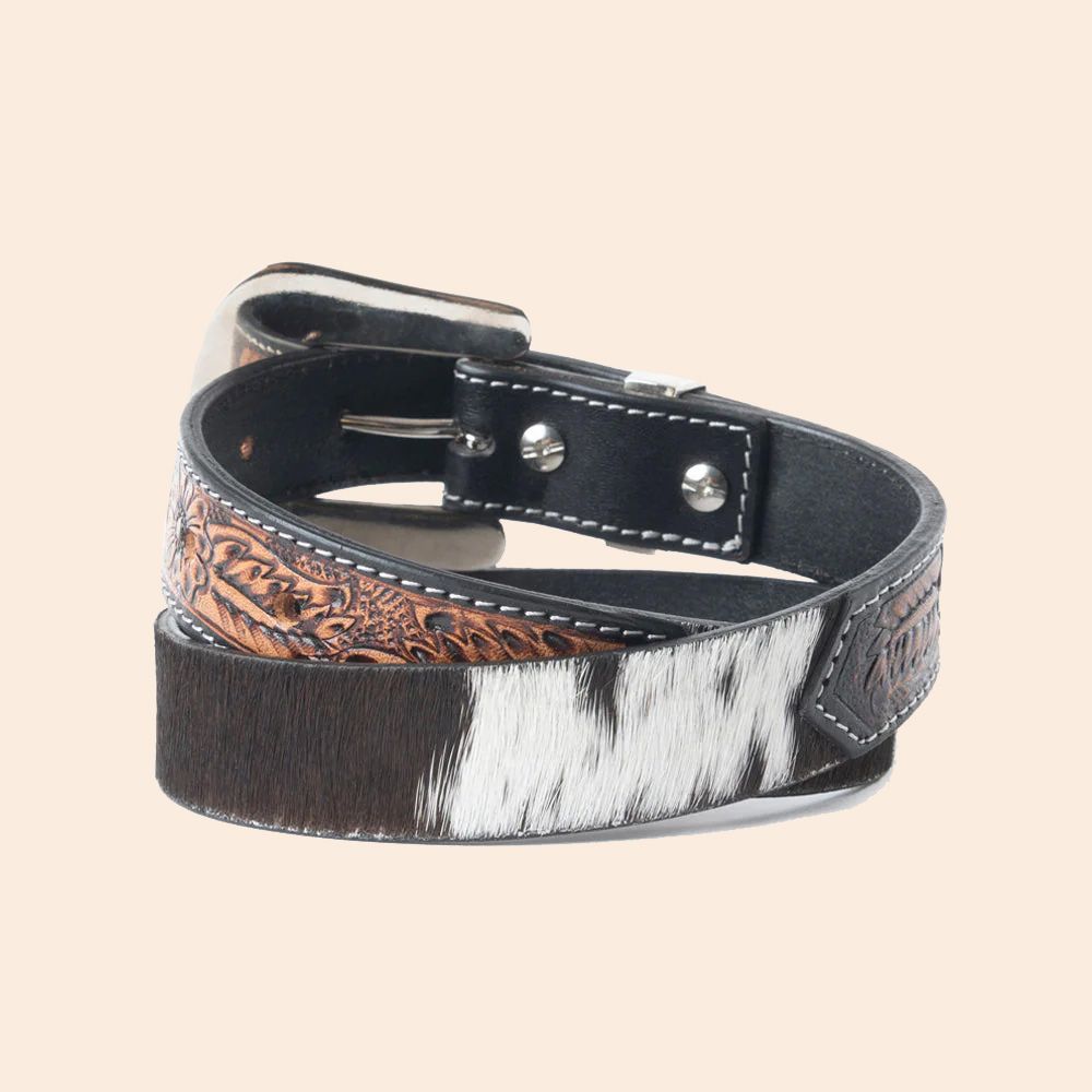 Myra Bag Jenson Hill Kids Belt In Black - White